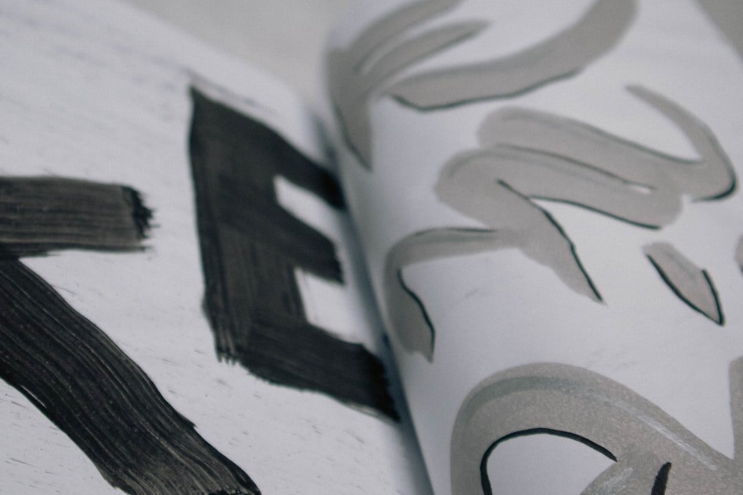 printed magazine closeup