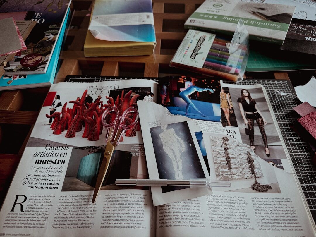 cultural magazine layout